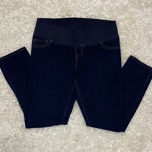 Dark Blue Women's elastic waist stretch jeggings Jeans size 12